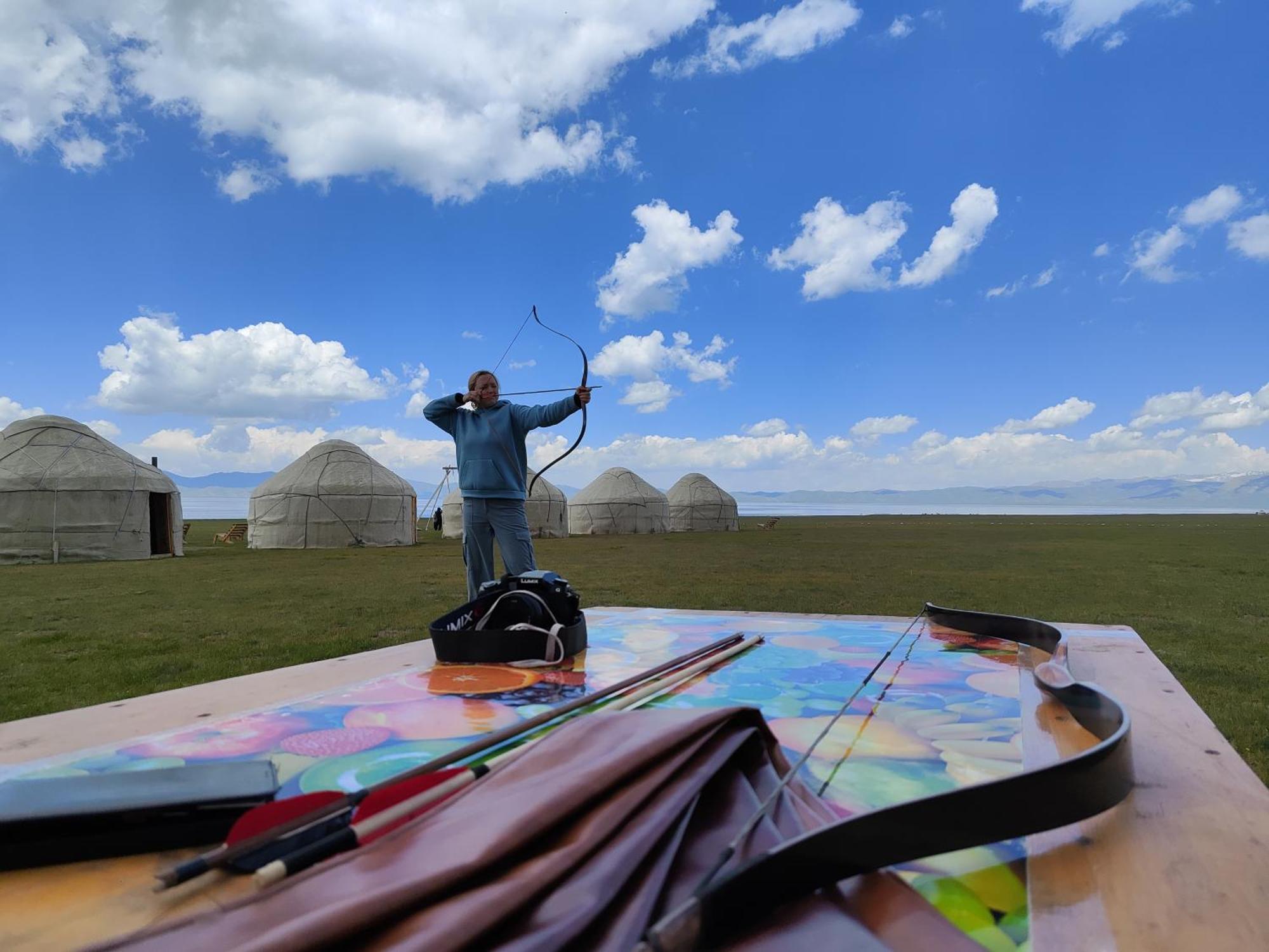 Yurt Camp Ali-Nur At Lake Song-Kol Юрточный Лагерь Али-Нур Озеро Сон-Куль Сон-Куль Кыргызстан Нарын Kyrgyzstan Naryn Екстериор снимка